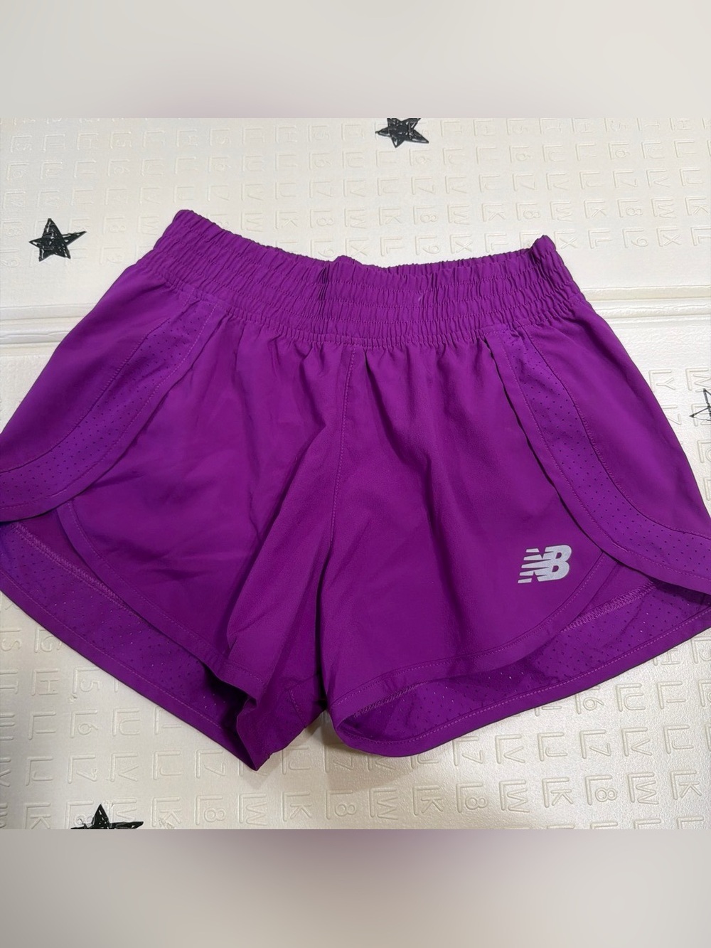 New Balance Women's Violet Performance Running Shorts